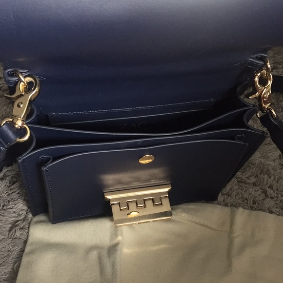 Zac Posen Crossbody mini accordian bag - Picture 3 of 6